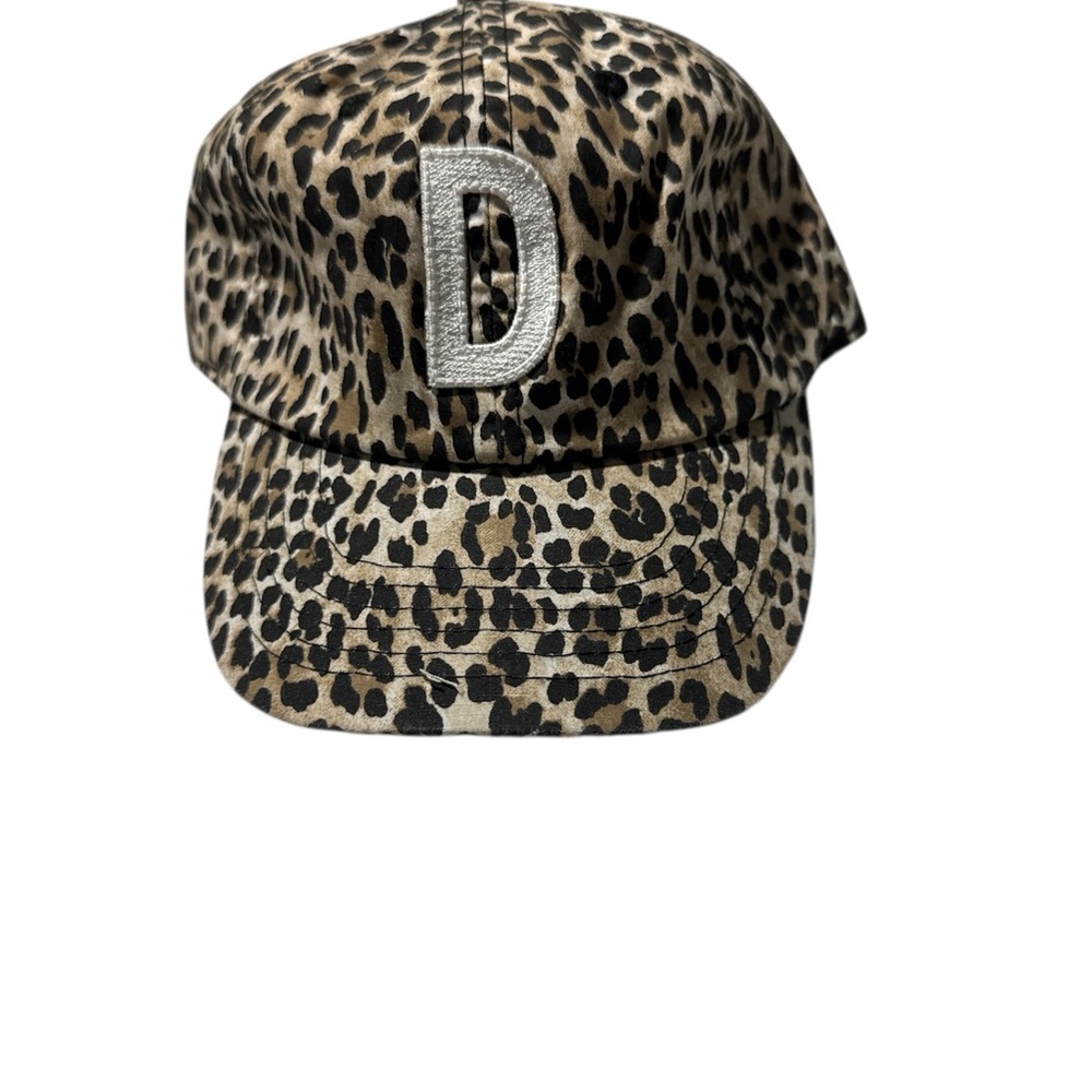 Rey to z Leopard Print Kids Cap with white Letter